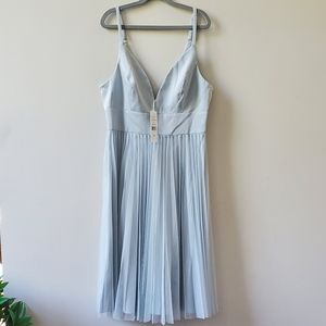 NWT BCBGMaxAzria Blue Flare Dress